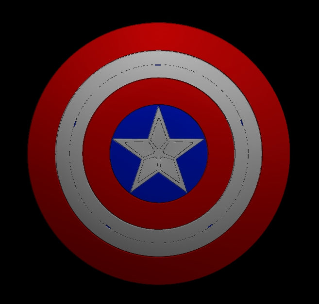 Sam Wilson Captain America Shield stl