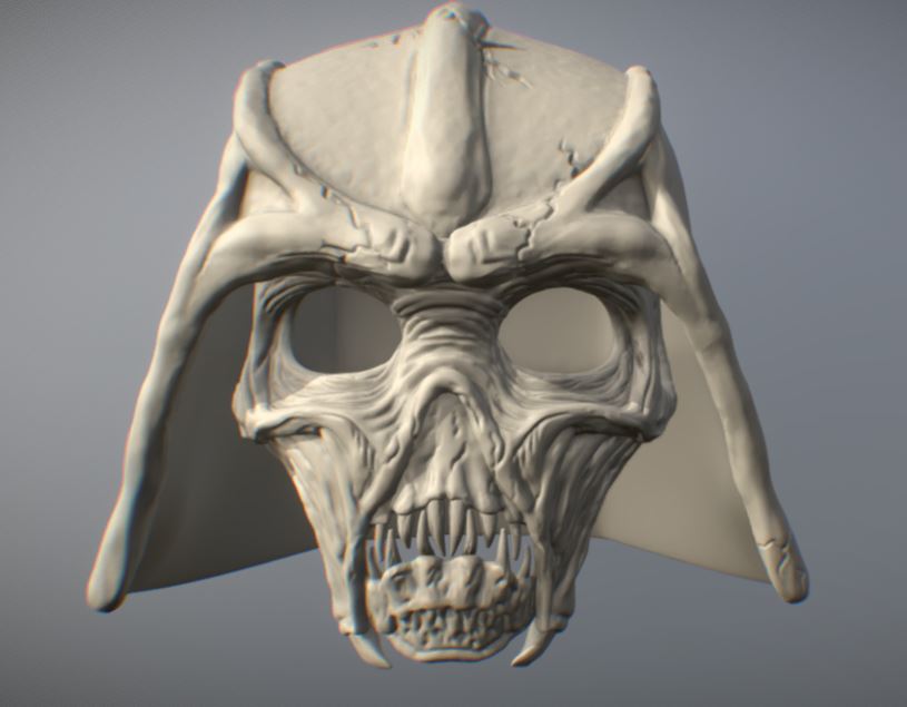 Skull Vader stl