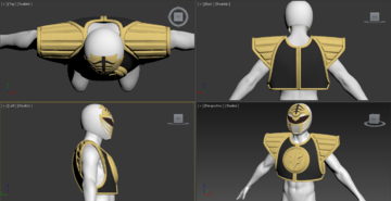 White Ranger Model Kit White Ranger Full Set — Nikko Industries