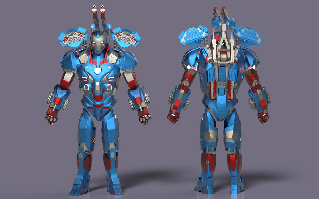 War Machine End Game stl — Nikko Industries