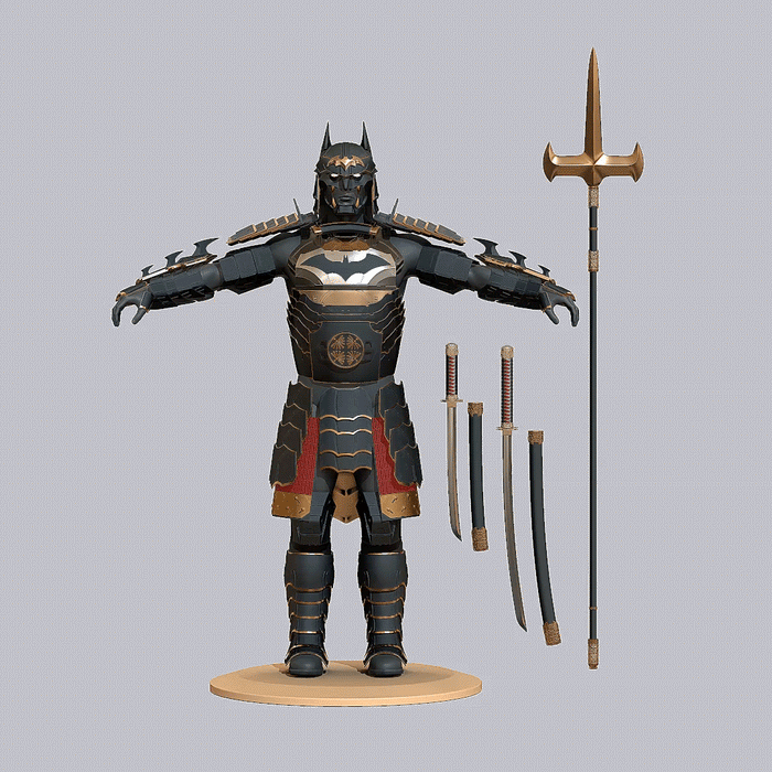 Shogun Batman Armor for Cosplay