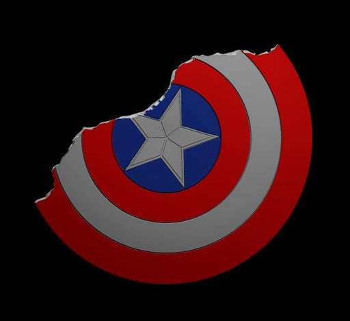 Captain America Broken Shield stl - Nikko Industries