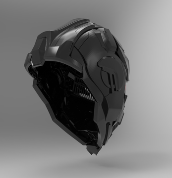 Altered Carbon Helmet STL - Nikko Industries