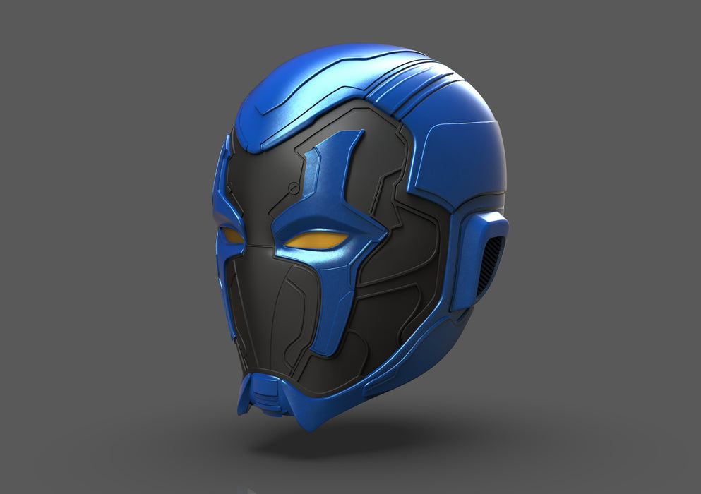 Blue Beetle Helmet STL — Nikko Industries
