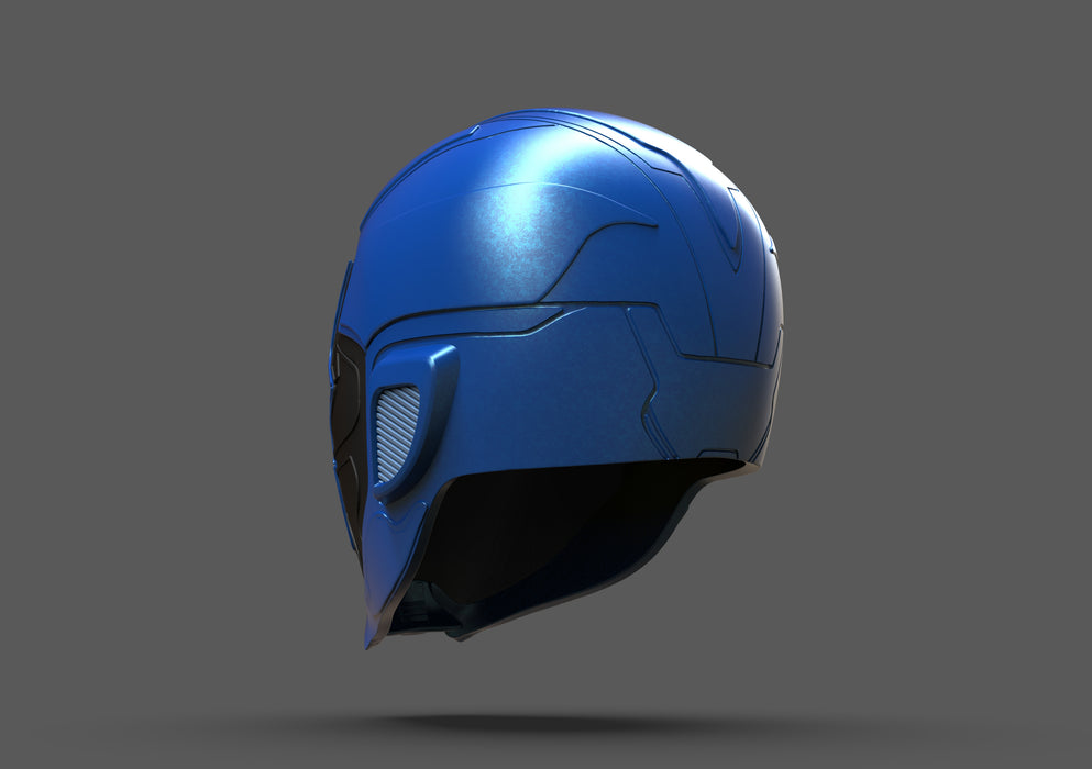 beetle motorcycle helmet Blue Beetle Helmet STL — Nikko Industries