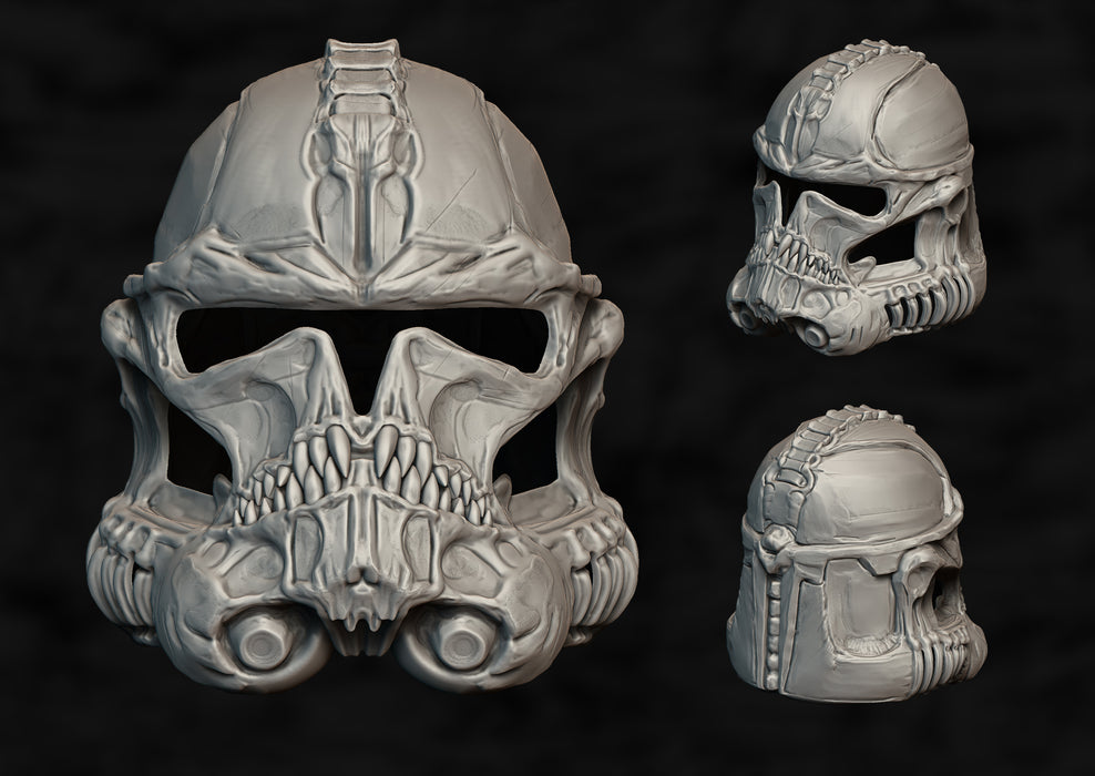 Clone Trooper Skull STL