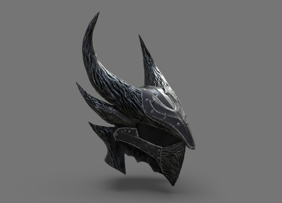 daedric motorcycle helmet Daedric Helmet STL — Nikko Industries