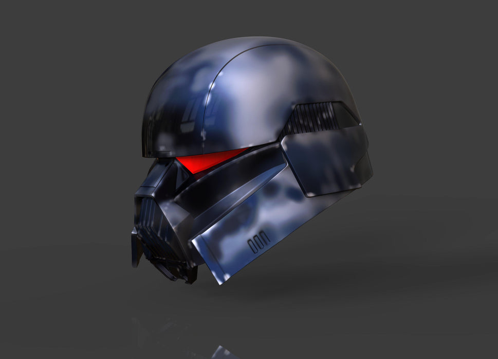 Dark Trooper Helmet STL - Nikko Industries