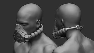 Darth Malgus Breathing Mask stl - Nikko Industries
