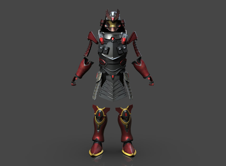 Halo Samurai Armor STL Halo Infinite