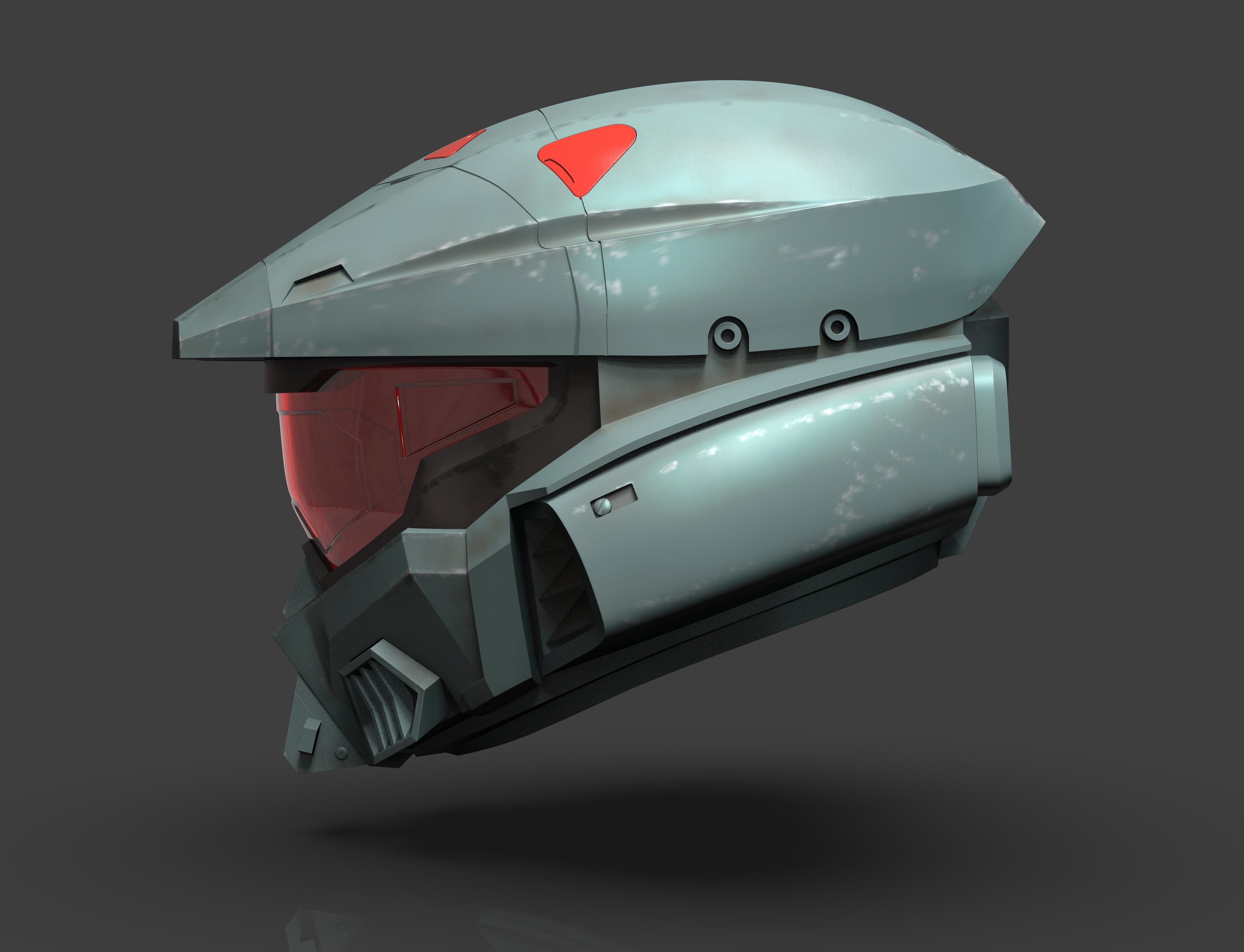Halo MK7 Helmet STL — Nikko Industries