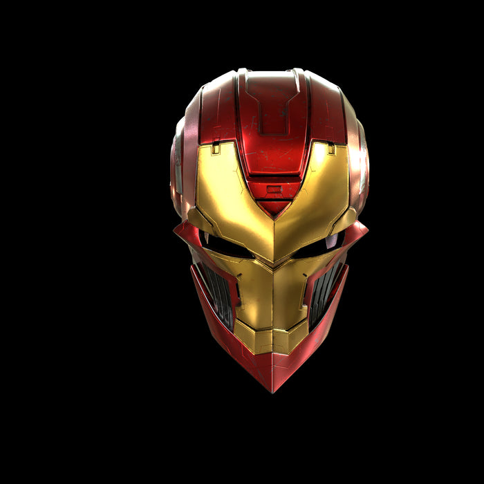 Tech On Avengers Iron Man Helmet STL