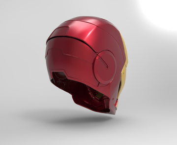 iron man helmet front side back top bottom The MK5 Voice Activated Its a show Buy Iron Man suit, Halo