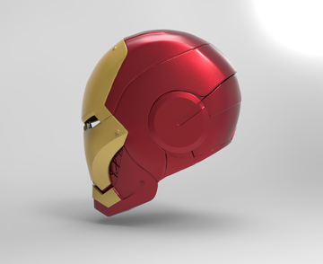Iron Man MK3 with Battle Damage and Tech Chest