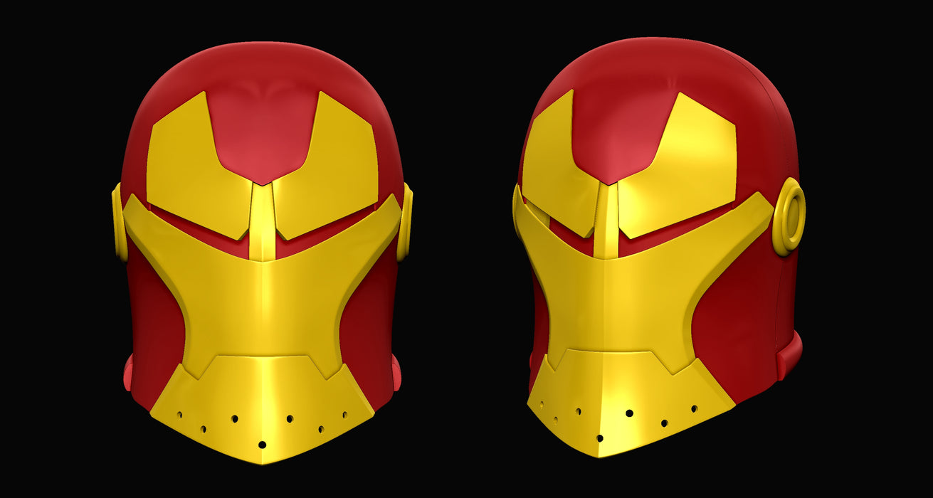 Medieval Iron Man Helmet