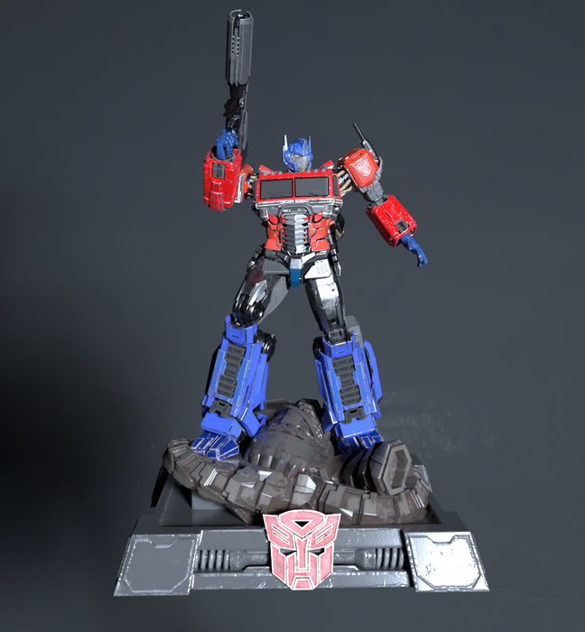 Optimus Prime Statue STL