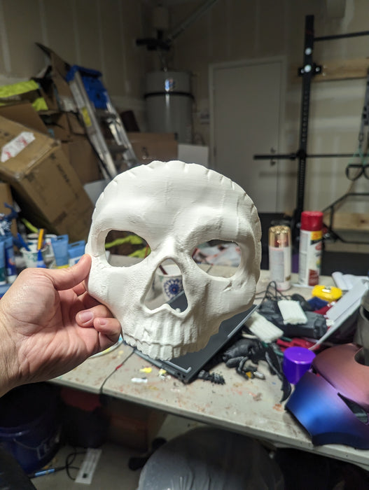 Ghost mask - skull call of duty 3D model 3D printable