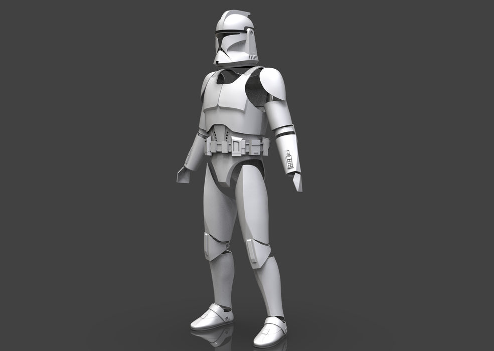 Phase 1 Clone Trooper Armor STL