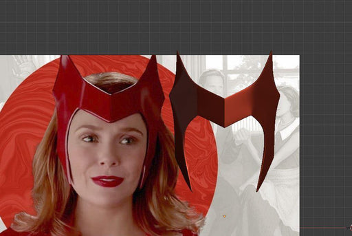 Scarlet Witch Costume STL Wanda Vision - Nikko Industries
