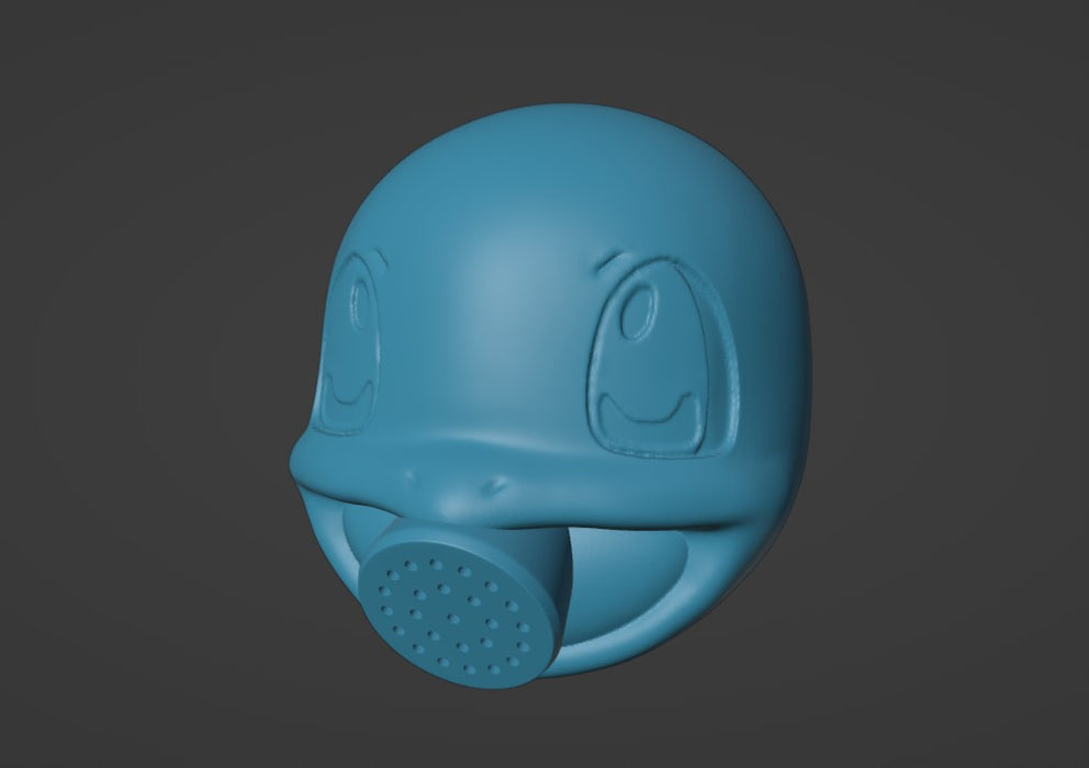 Squirtle Showerhead STL
