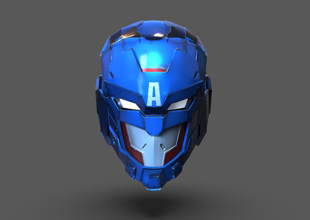 TechOn Avengers Captain America Helmet STL