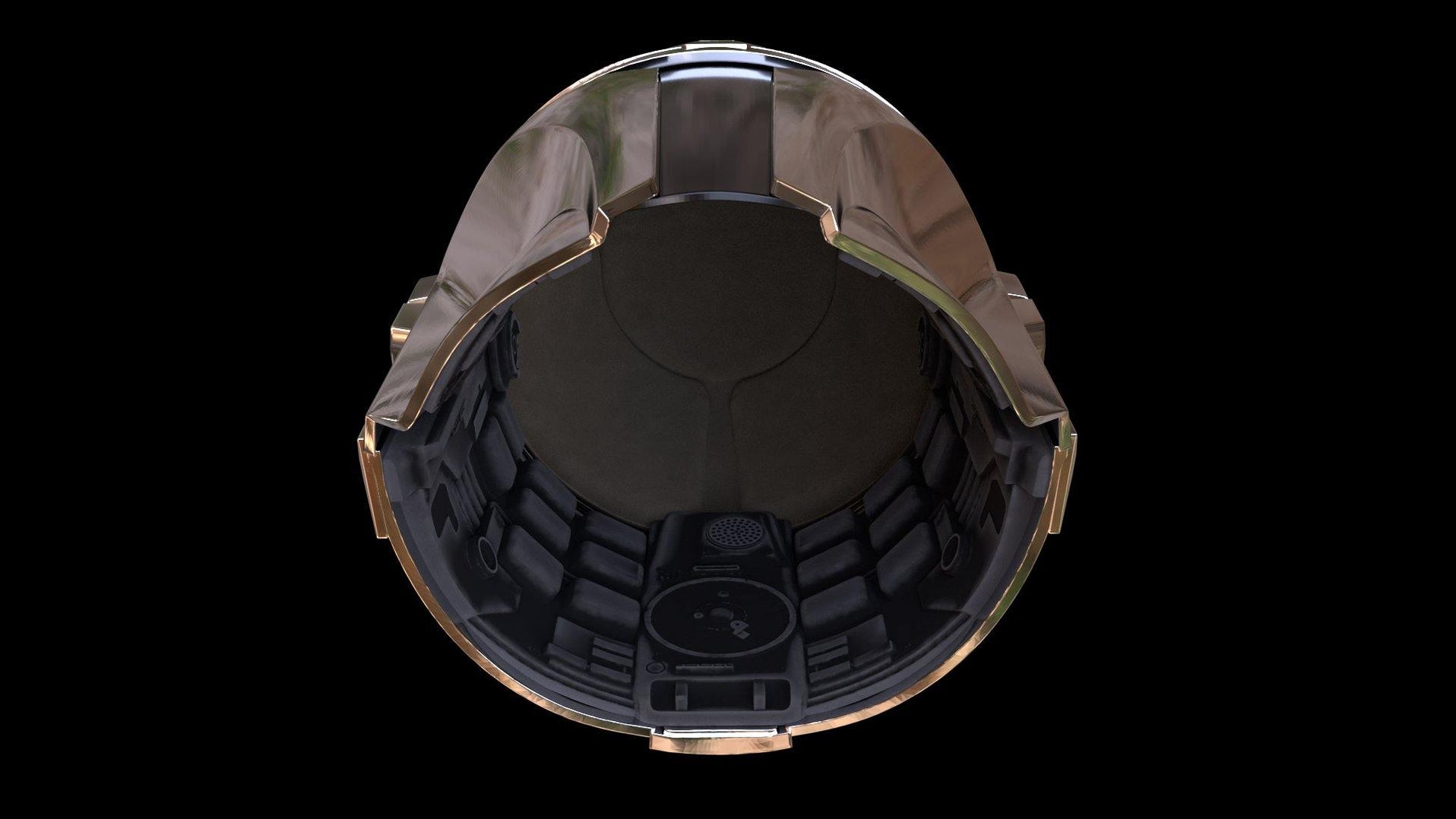 Mandalorian Helmet Interior STL — Nikko Industries