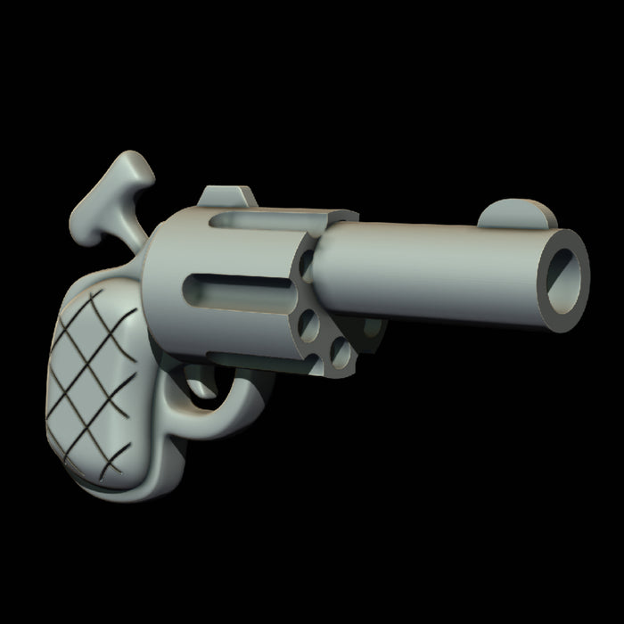 Toon Gun with Bullets STL