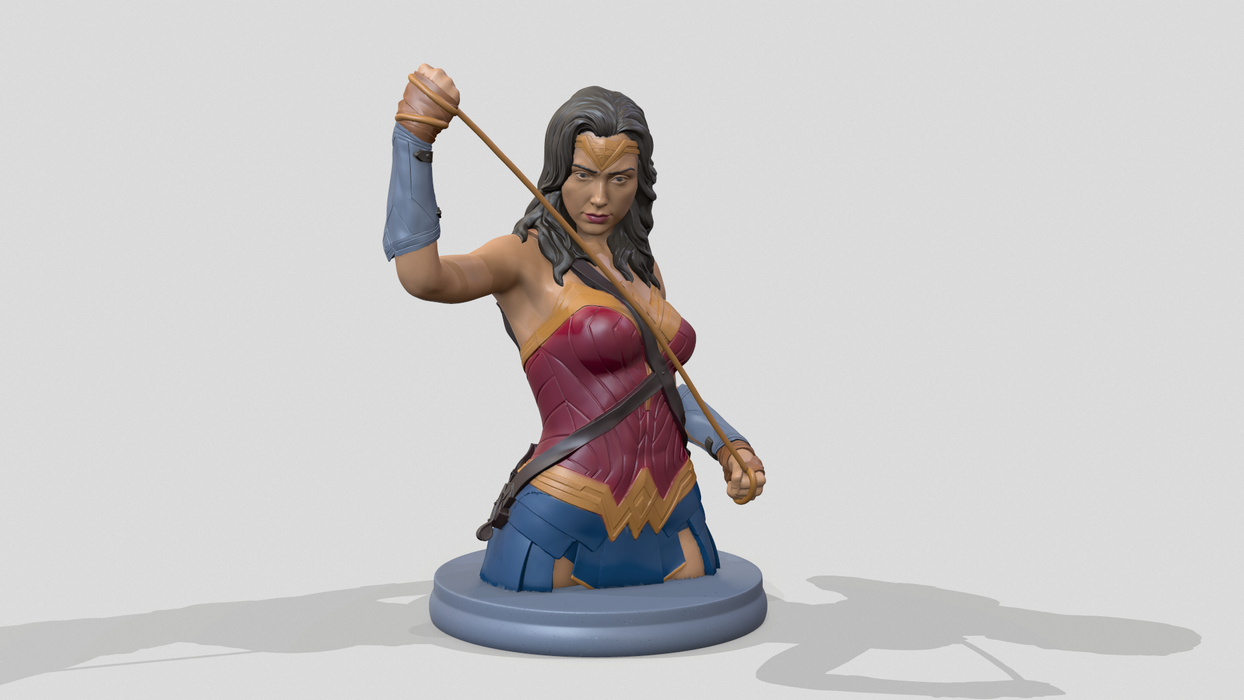 Wonder Woman Bust STL