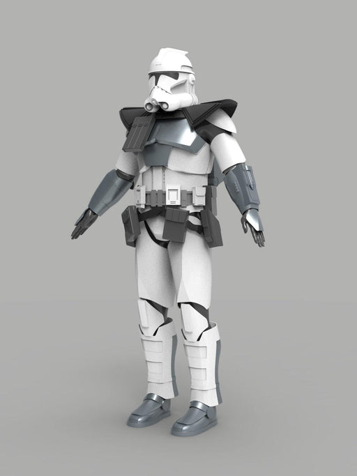 Arc Trooper Phase II Armor STL - Nikko Industries
