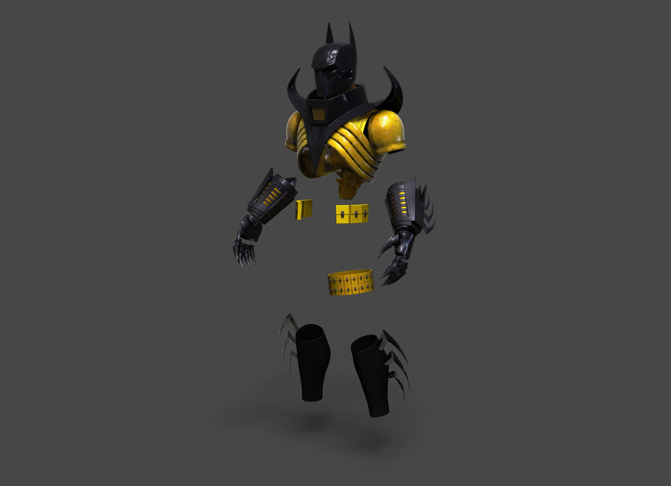 Azrael Batman Armor STL - Nikko Industries