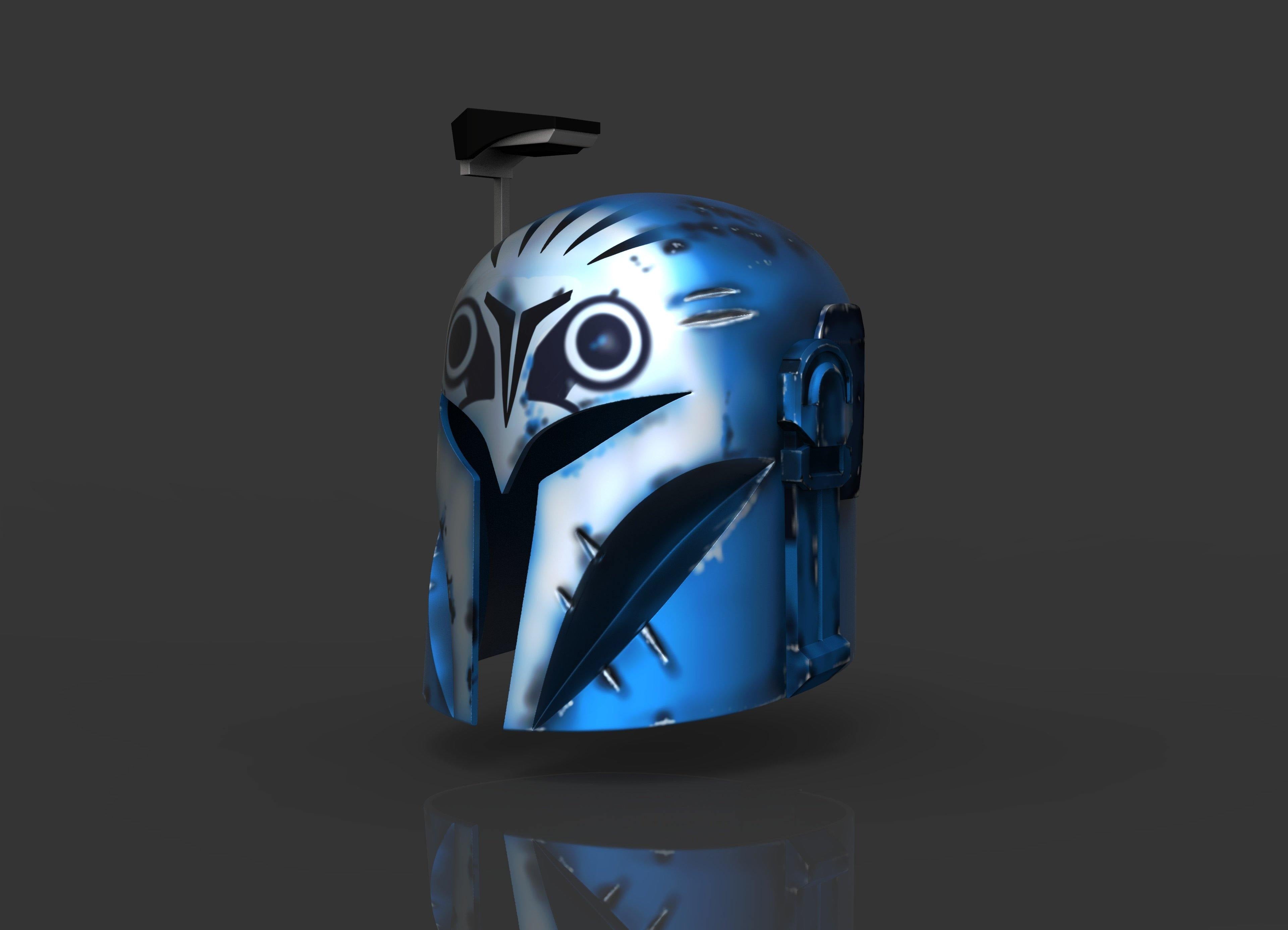 bo katan motorcycle helmet Bo Katan Helmet STL — Nikko Industries