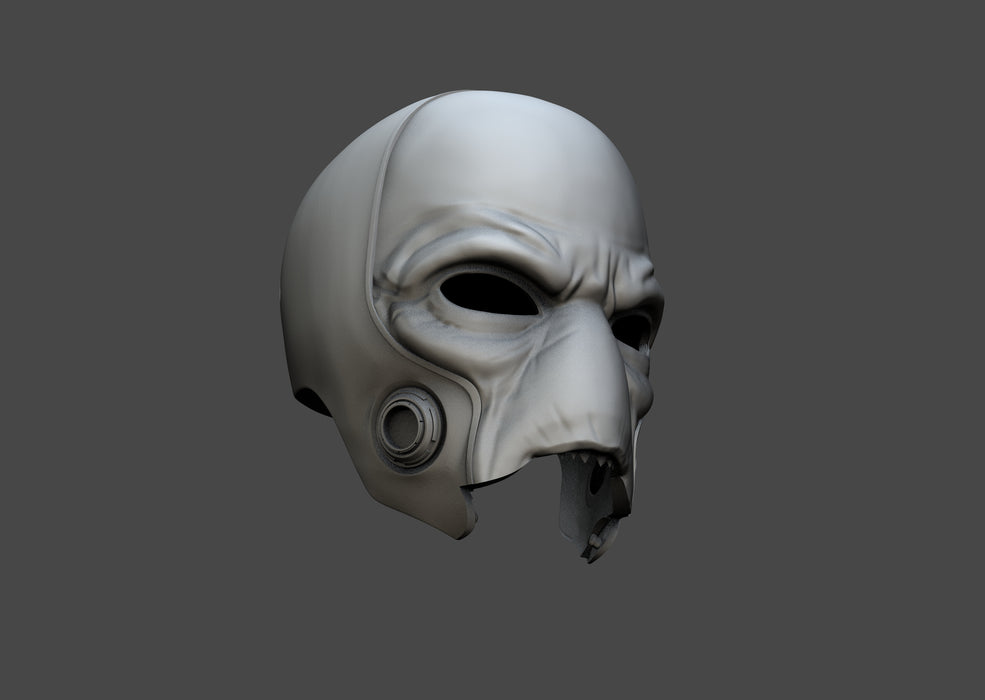 Cad Bane Mask STL
