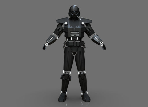 Dark Trooper Armor STL - Nikko Industries
