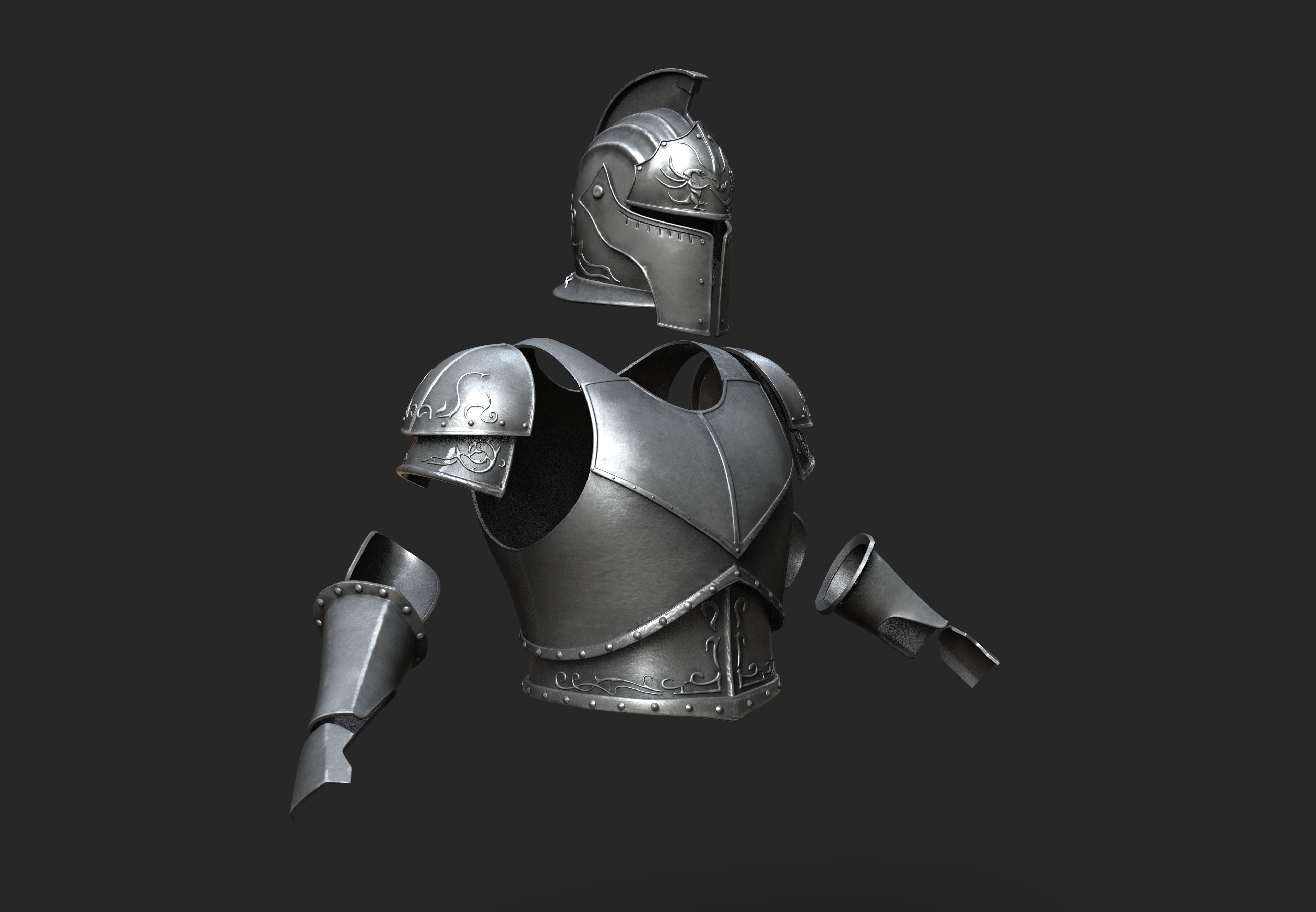 Dark Souls Faraam Armor STL — Nikko Industries
