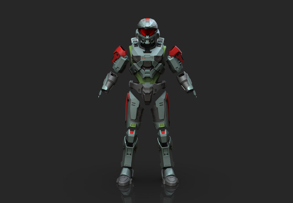 Halo MK7 Full Armor STL