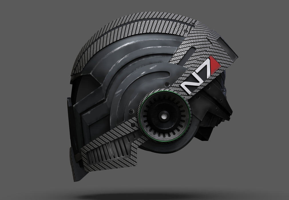 N7 Mass Effect Helmet STL