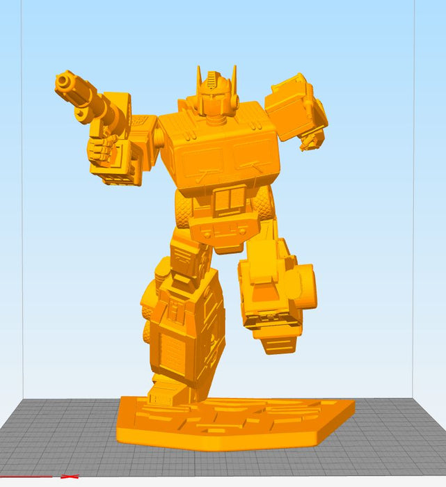 Free STL file Optimus Prime G1 Action Figure 🤖・3D printing
