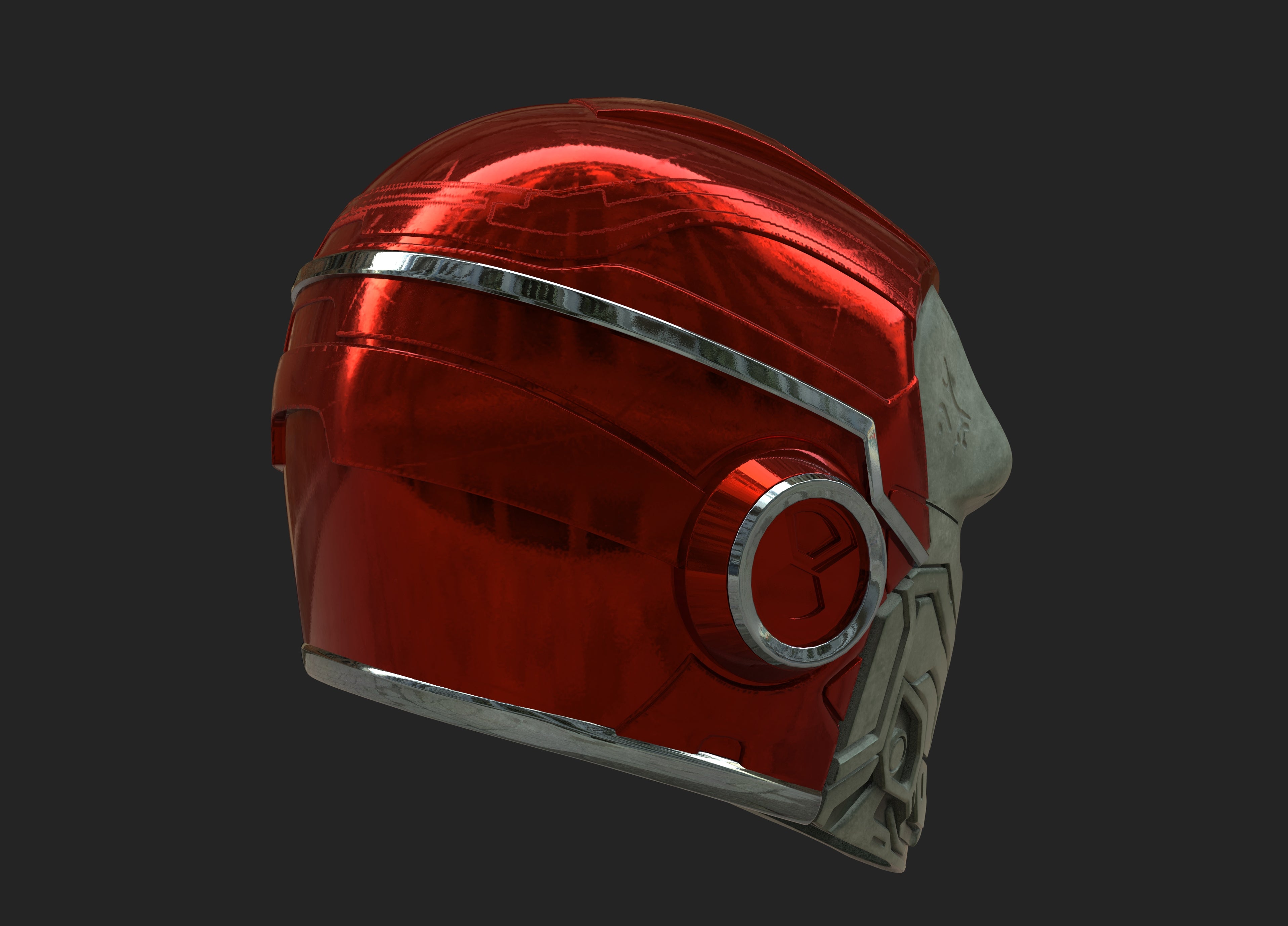 Tech Skull Iron Man Helmet STL — Nikko Industries