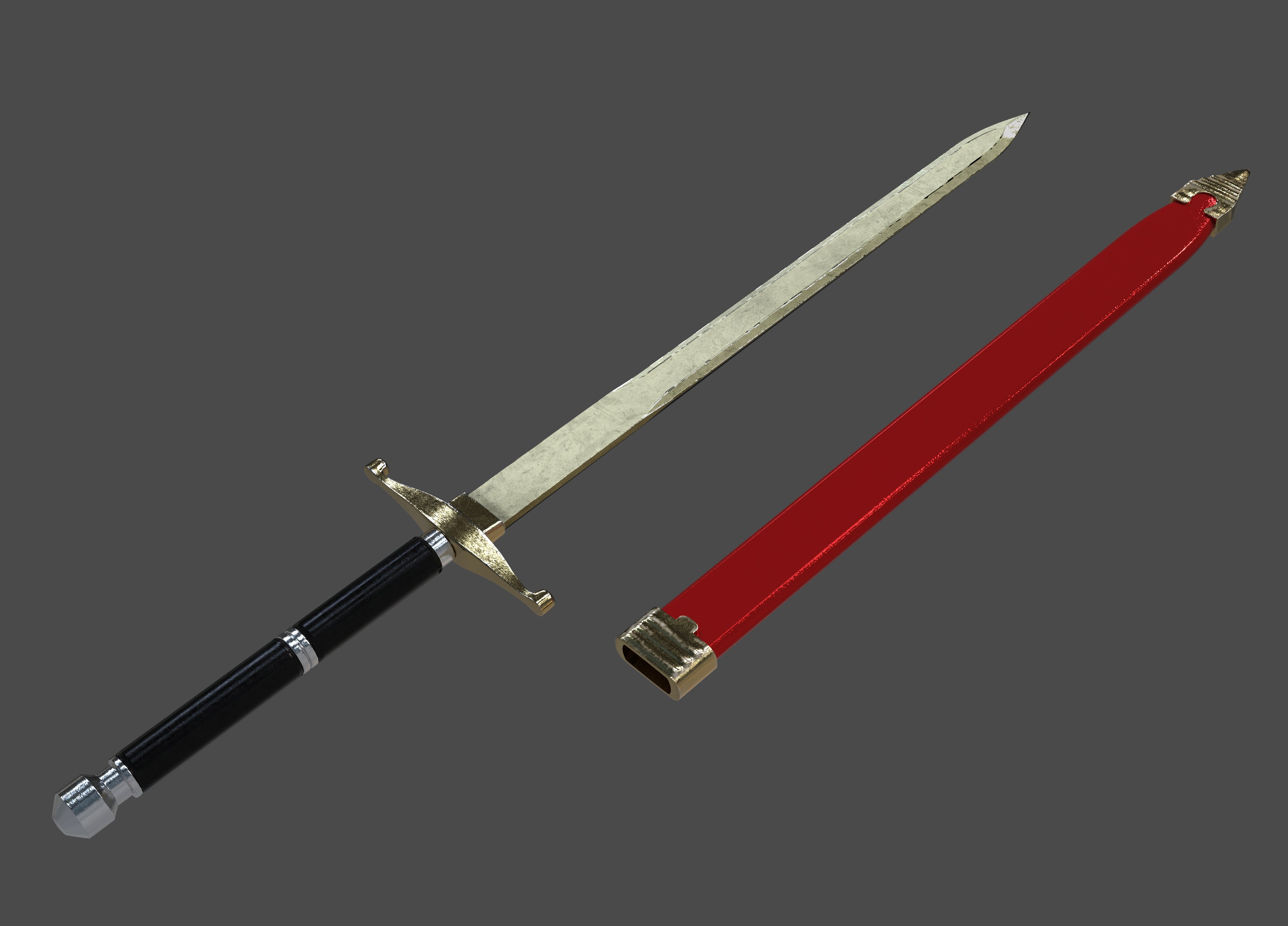 Trunks Sword DBZ STL — Nikko Industries