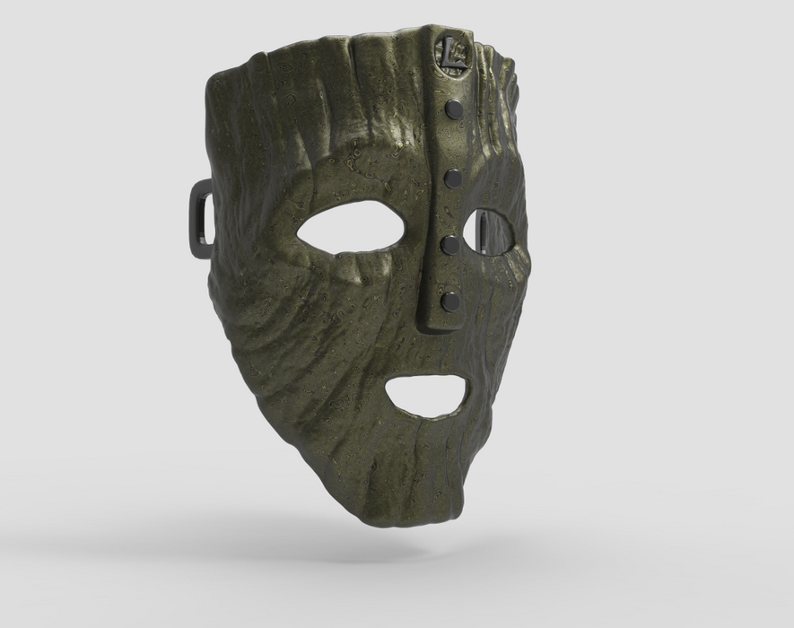 Loki Wooden Mask from The Mask movie — Nikko Industries
