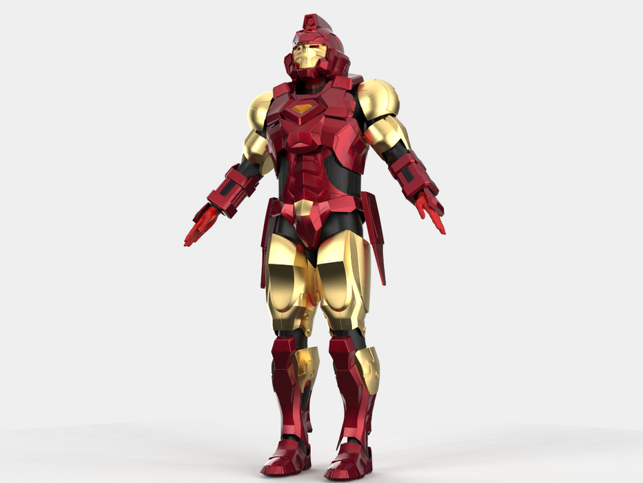 Iron Man House of M Armor STL